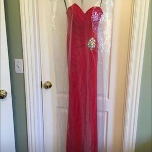 Sweetheart strapless formal dress size 0